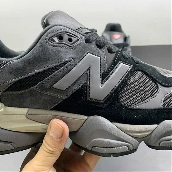 New Balance 9060 Black Castlerock Grey Sneakers